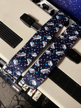 Load image into Gallery viewer, Sharks in Space Guitar Strap
