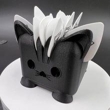 Load image into Gallery viewer, Cat Guitar Pick Holder - Black