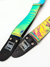 Load image into Gallery viewer, Iridescent Chrome Guitar Strap