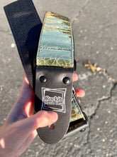 Load image into Gallery viewer, Cracked Gold Guitar Strap