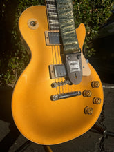 Load image into Gallery viewer, Cracked Gold Guitar Strap