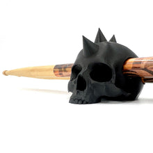 Load image into Gallery viewer, Mohawk Skull Drumstick Holder