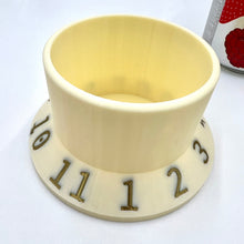 Load image into Gallery viewer, Guitar Knob Can Cup Holder Aged White and Gold

