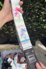 Load image into Gallery viewer, Miami Palm Trees 90s Guitar Strap