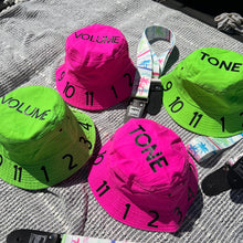 Load image into Gallery viewer, Neon Green Guitar Knob Bucket Hat