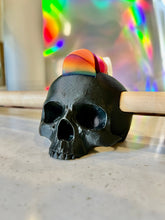 Load image into Gallery viewer, Mohawk Skull Guitar Pick and Drumstick Holder