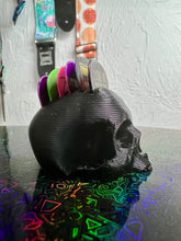 Load image into Gallery viewer, Mini Mohawk Skull Pick Holder for 1.14mm and Smaller Guitar Picks (Holds 6 Picks)
