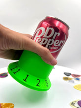 Load image into Gallery viewer, Guitar Knob Can Holder - Neon Green
