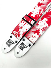 Load image into Gallery viewer, Blood Splatter Guitar Strap