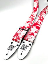 Load image into Gallery viewer, Blood Splatter Guitar Strap