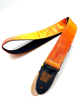 Load image into Gallery viewer, Tequila Sunrize Color Shift Guitar Strap - Vegan