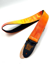 Load image into Gallery viewer, Tequila Sunrize Color Shift Guitar Strap - Vegan