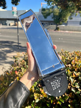 Load image into Gallery viewer, Chrome Bass Strap 3” Wide