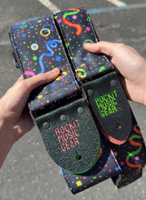 Load image into Gallery viewer, Arcade Carpet Guitar Strap - Vegan