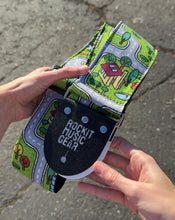 Load image into Gallery viewer, Nostalgic Car Play Mat Carpet Bass Strap Extra Wide - Vegan