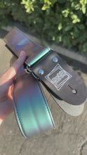 Load and play video in Gallery viewer, Chameleon Color Change Guitar Strap
