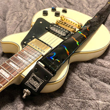 Load image into Gallery viewer, Holographic Black Galaxy Guitar Strap