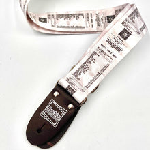 Load image into Gallery viewer, The Receipt Guitar Strap
