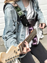 Load image into Gallery viewer, Chrome Guitar Strap