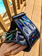 Load image into Gallery viewer, Holographic Black Galaxy Guitar Strap