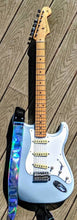 Load image into Gallery viewer, Holographic Silver Guitar Strap