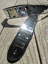 Load image into Gallery viewer, Chrome Guitar Strap