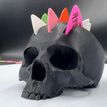 Load image into Gallery viewer, Mohawk Skull Pick Holder V3 - Black