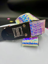 Load image into Gallery viewer, Iridescent Snake Guitar Strap