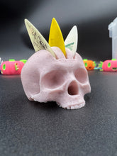 Load image into Gallery viewer, Mohawk Skull Pick Holder V4