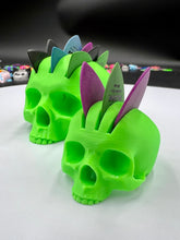 Load image into Gallery viewer, Mohawk Skull Pick Holder V4