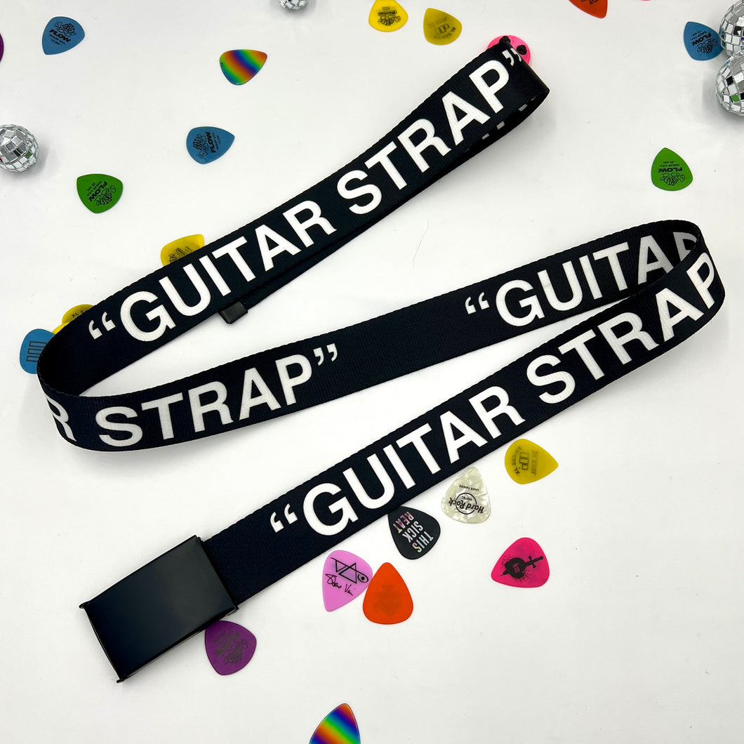 Pre-Order The Guitar Strap “Guitar Strap” Belt