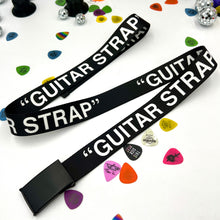 Load image into Gallery viewer, Pre-Order The Guitar Strap “Guitar Strap” Belt
