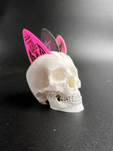Load image into Gallery viewer, Mini Mohawk Skull Pick Holder White
