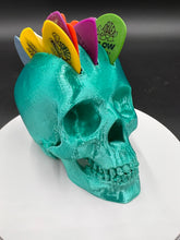 Load image into Gallery viewer, Mohawk Skull Pick Holder V3 - Teal Silk

