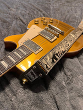 Load image into Gallery viewer, Shiny Gold Handmade Guitar strap
