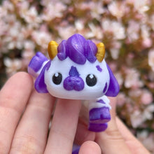 Load image into Gallery viewer, Purple Space Cow Articulated Fidget
