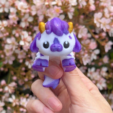 Load image into Gallery viewer, Purple Space Cow Articulated Fidget
