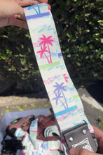 Load image into Gallery viewer, Miami Palm Trees 90s Guitar Strap
