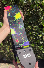 Load image into Gallery viewer, Arcade Carpet 3” Wide Printed Bass Strap
