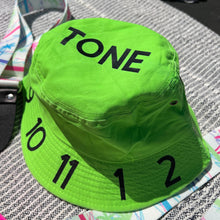 Load image into Gallery viewer, Neon Green Guitar Knob Bucket Hat
