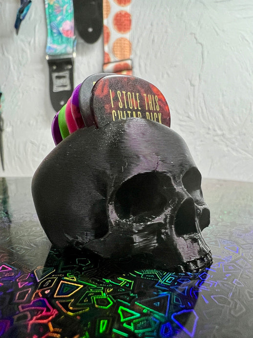 Mini Mohawk Skull Pick Holder V5