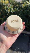 Load image into Gallery viewer, Aged White Guitar Knob Guitar Pick Holder
