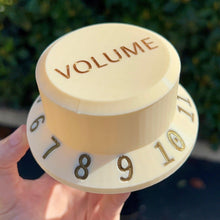 Load image into Gallery viewer, Aged White Guitar Knob Guitar Pick Holder
