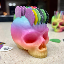 Load image into Gallery viewer, Mega Mohawk Skull Pick Holder
