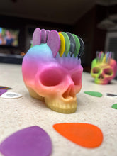 Load image into Gallery viewer, Mega Mohawk Skull Pick Holder
