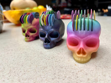 Load image into Gallery viewer, Mega Mohawk Skull Pick Holder
