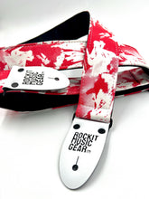 Load image into Gallery viewer, Blood Splatter Guitar Strap
