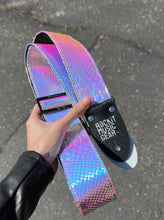 Load image into Gallery viewer, Iridescent Snake Guitar Strap
