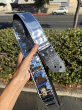 Load image into Gallery viewer, Chrome Guitar Strap
