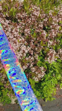 Load and play video in Gallery viewer, Pre-Order Shattered Holographic Handmade Guitar Strap
